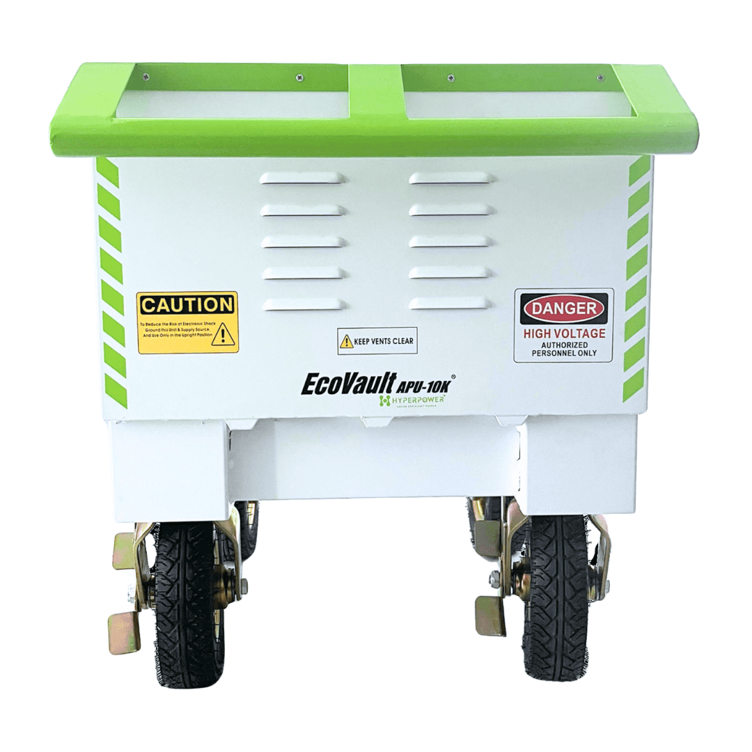 EcoVault APU-10K Eco-Friendly Mobile Battery Pack for Off-Grid Use