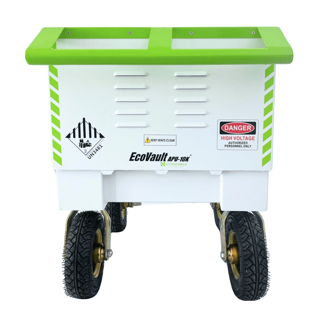 EcoVault APU-10K High-Performance Mobile Battery Pack for Off-Grid Applications