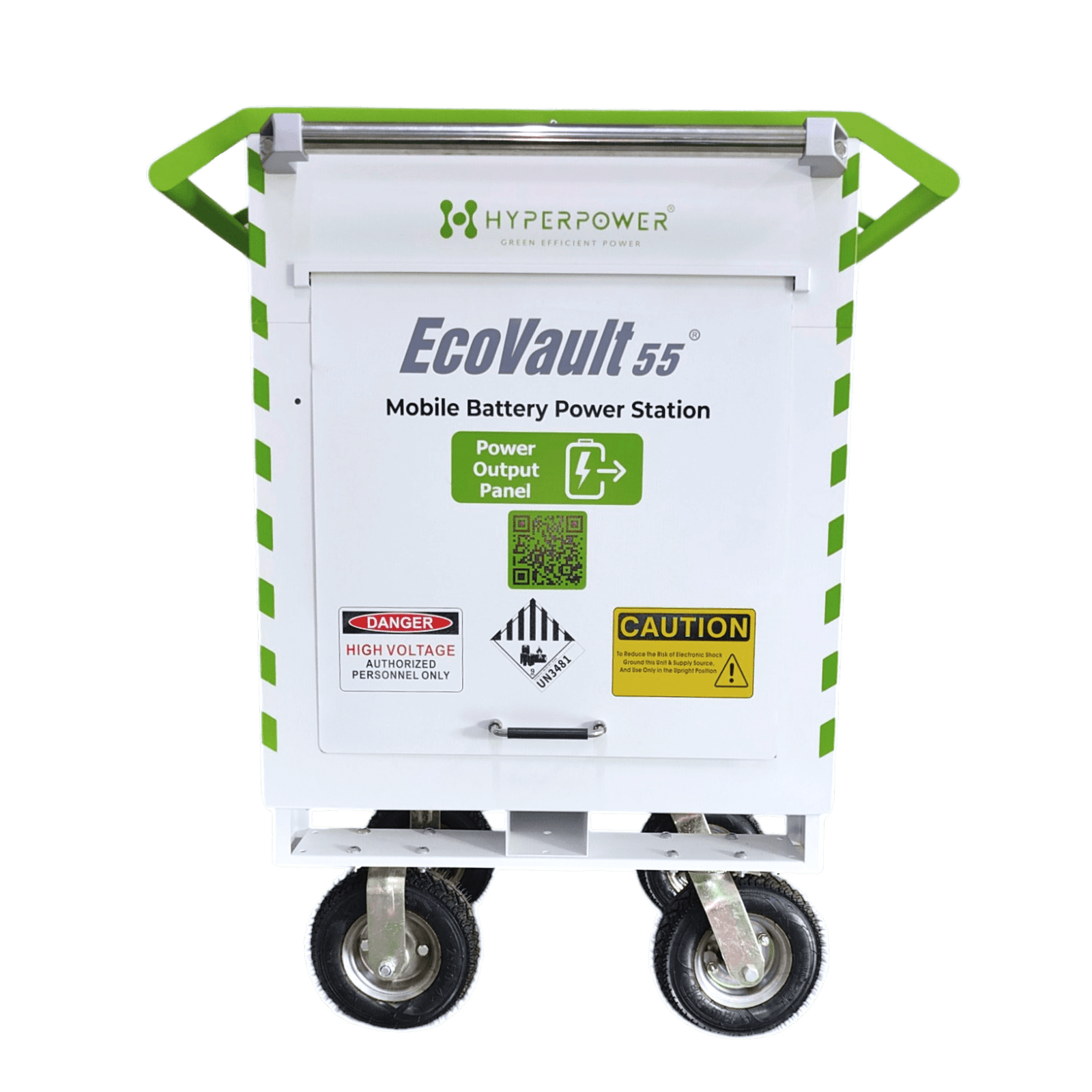 EcoVault 55 featuring Camlock and StagePin connectors, perfect for high-demand applications