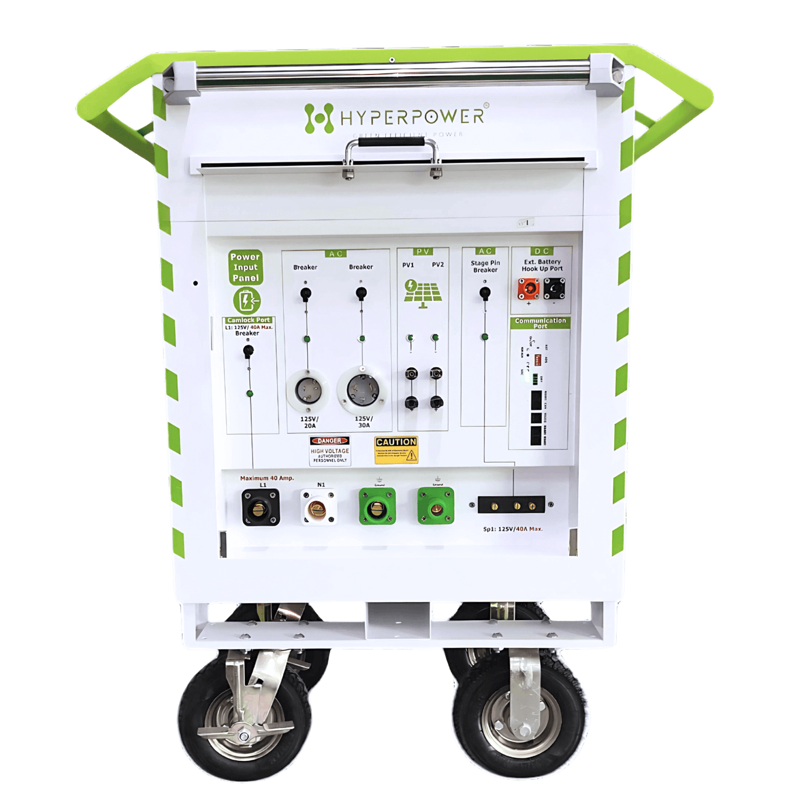 EcoVault 5050CL+SP hybrid input – dual port input for flexible charging