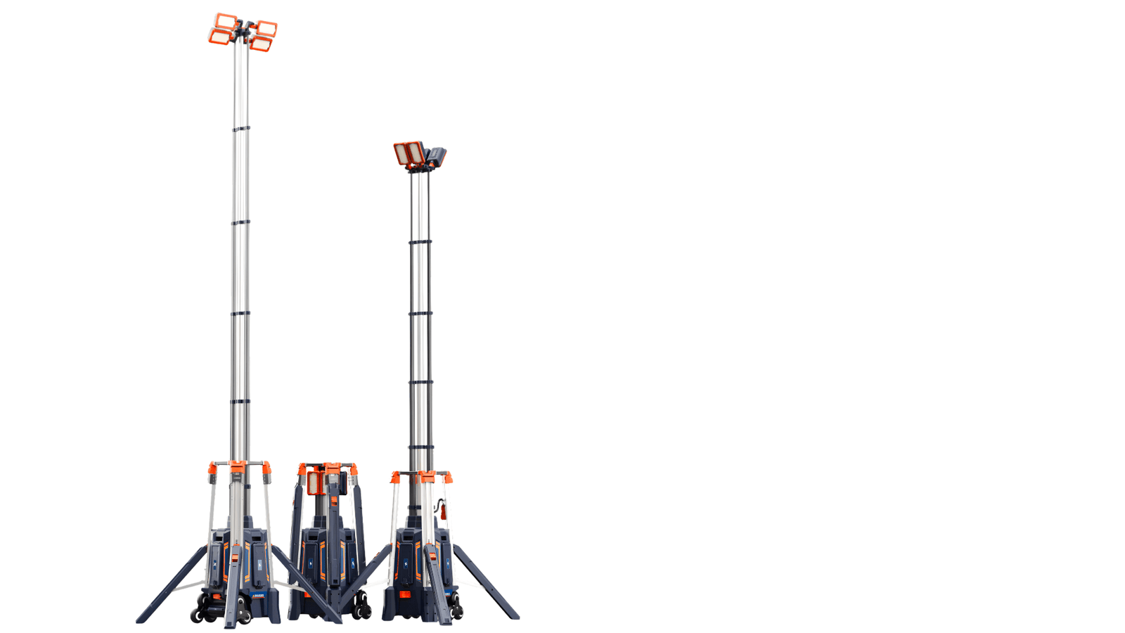 HP-500 deployed by emergency responders for rapid scene illumination.