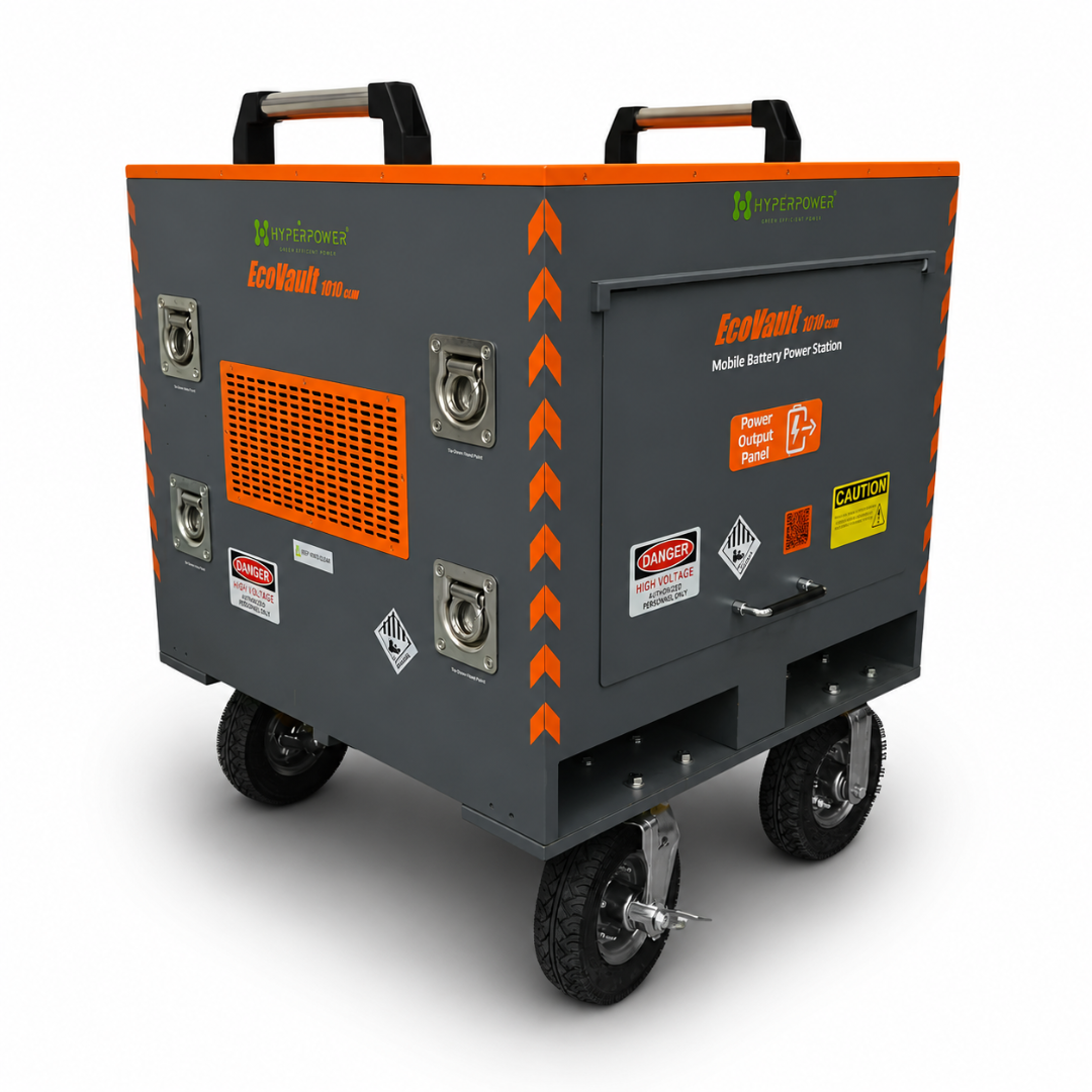 EcoVault 1010 CLRM with APU-10K expansion battery packs
