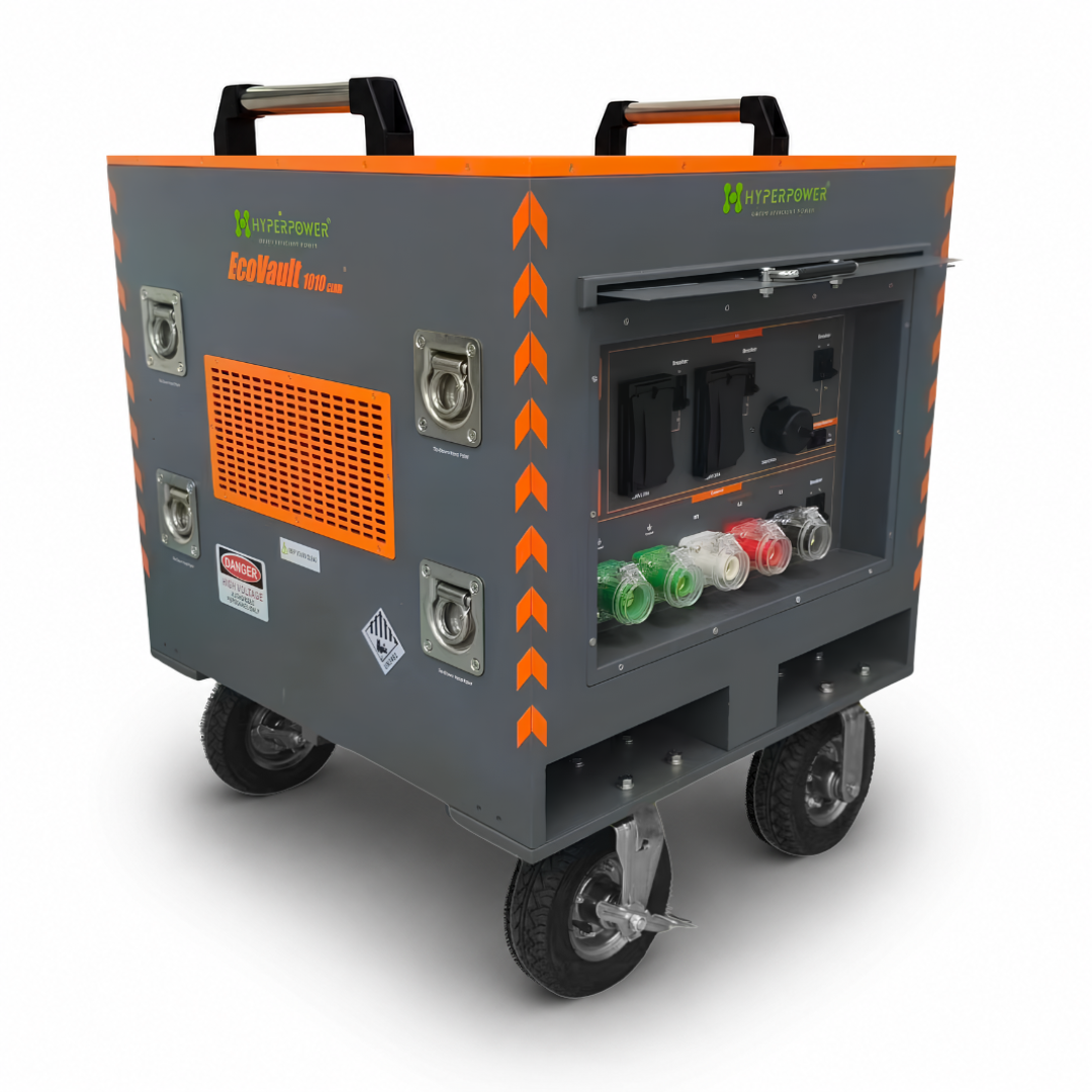 EcoVault 1010 CLRM mobile power station for film production