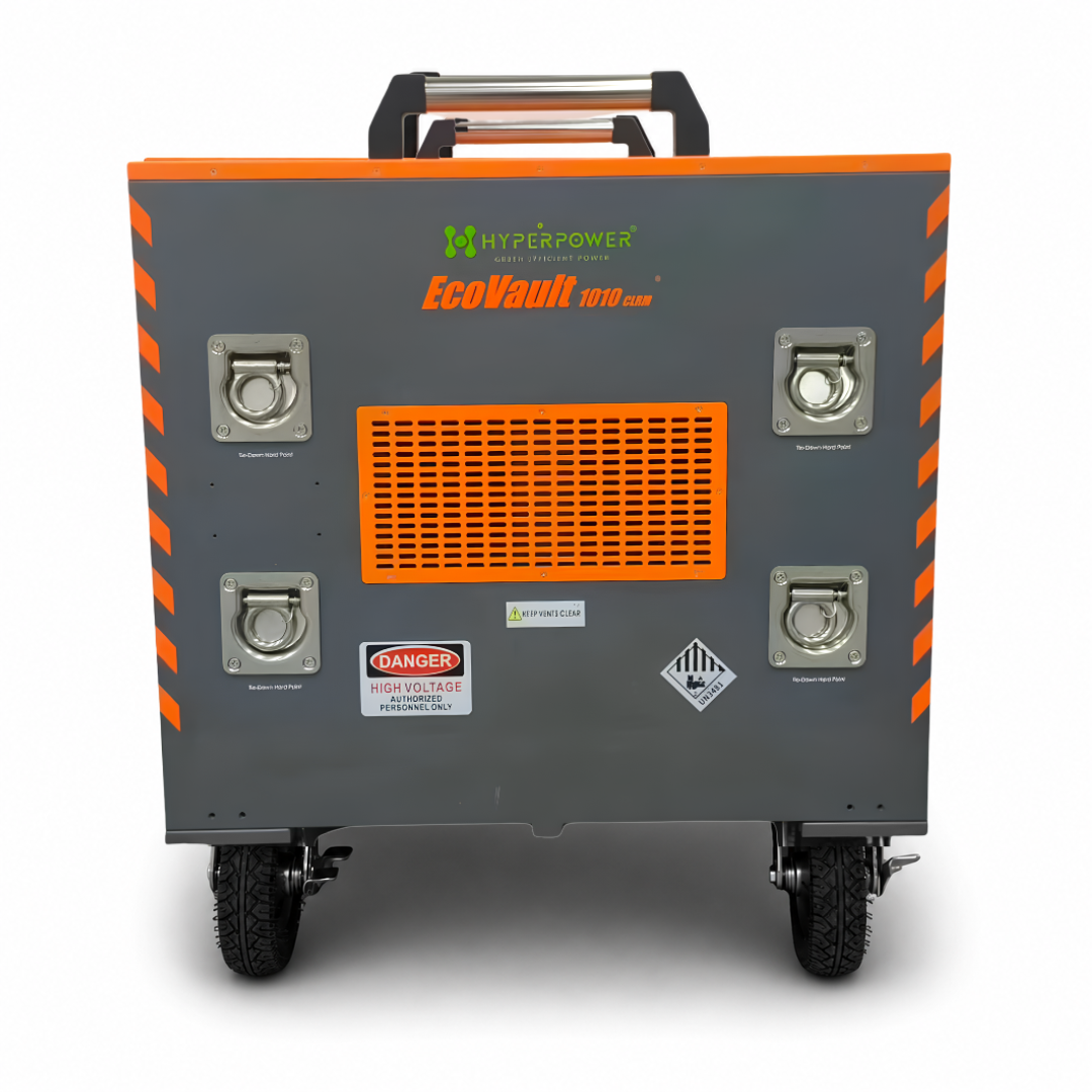 EcoVault 1010 CLRM mobile power station for live events