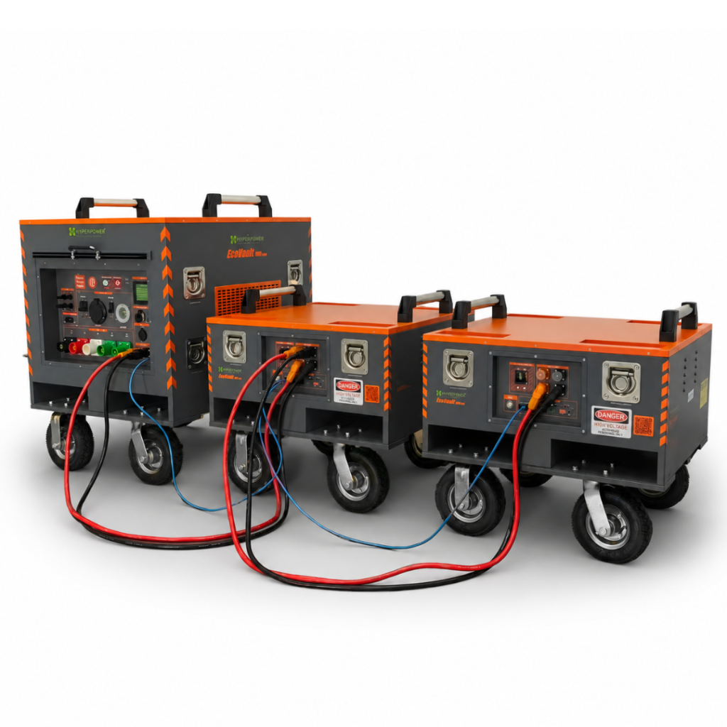 EcoVault 1010 CLRM and APU-10K 11.5kWh battery system